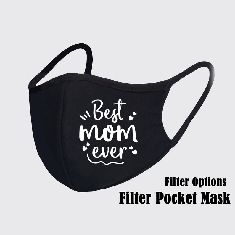 Best Mom Ever Face Mask Washable Face Mask Face Mask With Etsy