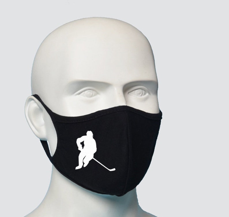 Ice Hockey Face Mask Washable Face Mask Face Mask With Etsy