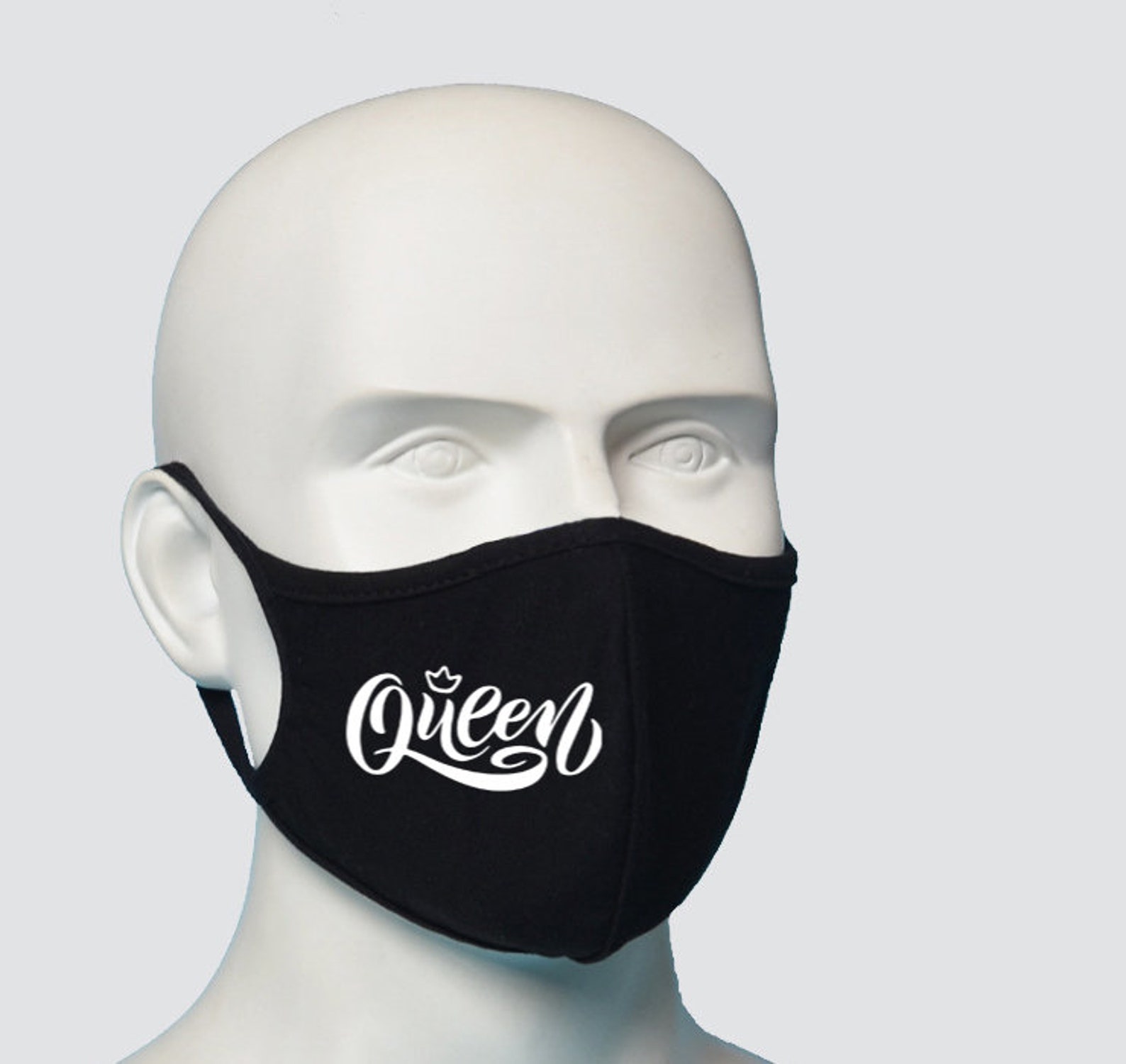Queen Face Mask Princess Face Mask Face Mask With Filter Etsy