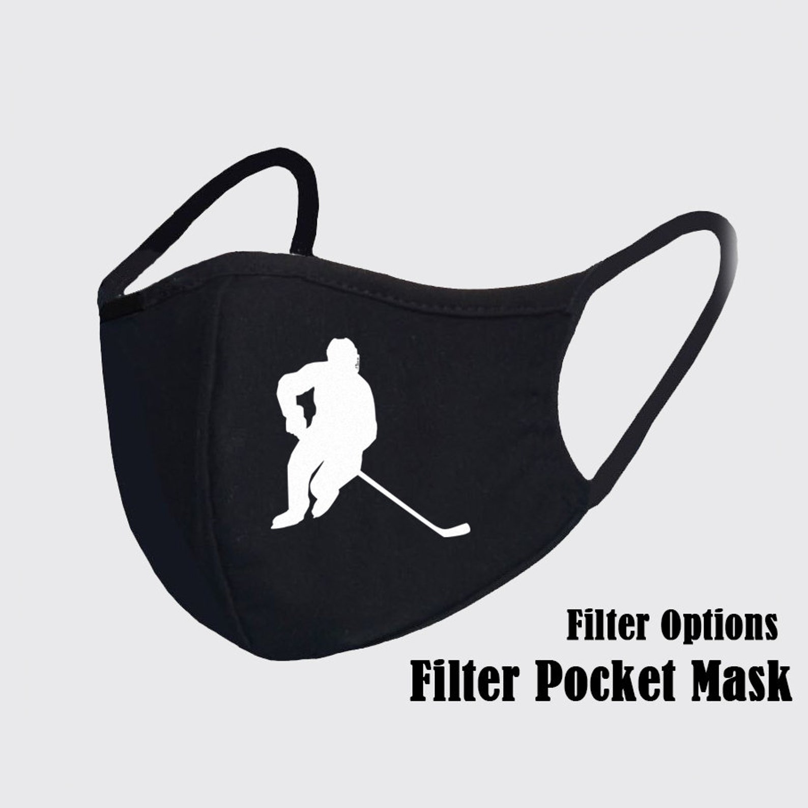 Ice Hockey Face Mask Washable Face Mask Face Mask With Etsy