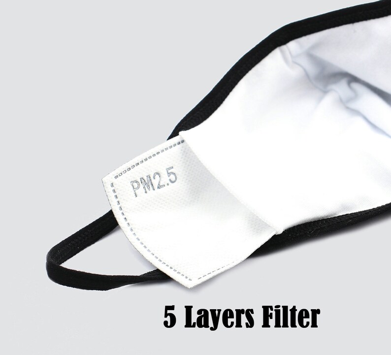 Duck Face Mask Adults Duck Reusable Black White PM2.5 Fliter Etsy