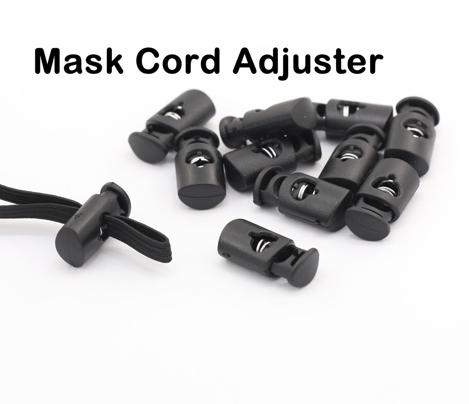 Bulk Mask Cord Adjuster Cord Locks for Face Mask Cord Etsy