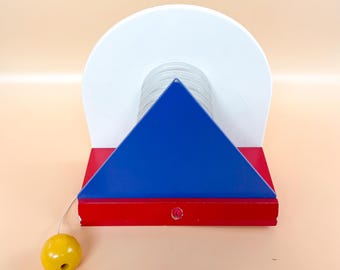 Ikea vintage - Lampada da parete Memphis Ettore Sottsass style - modello Stoja - rosso e blu - vintage anni 90