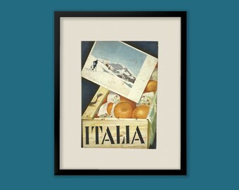 Pubblicità originale con cornice - Italia - 1938