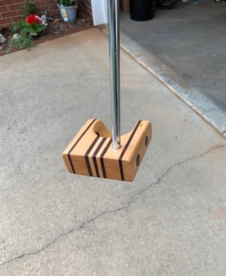 Wood Head Putter With Ball Scoop Etsy