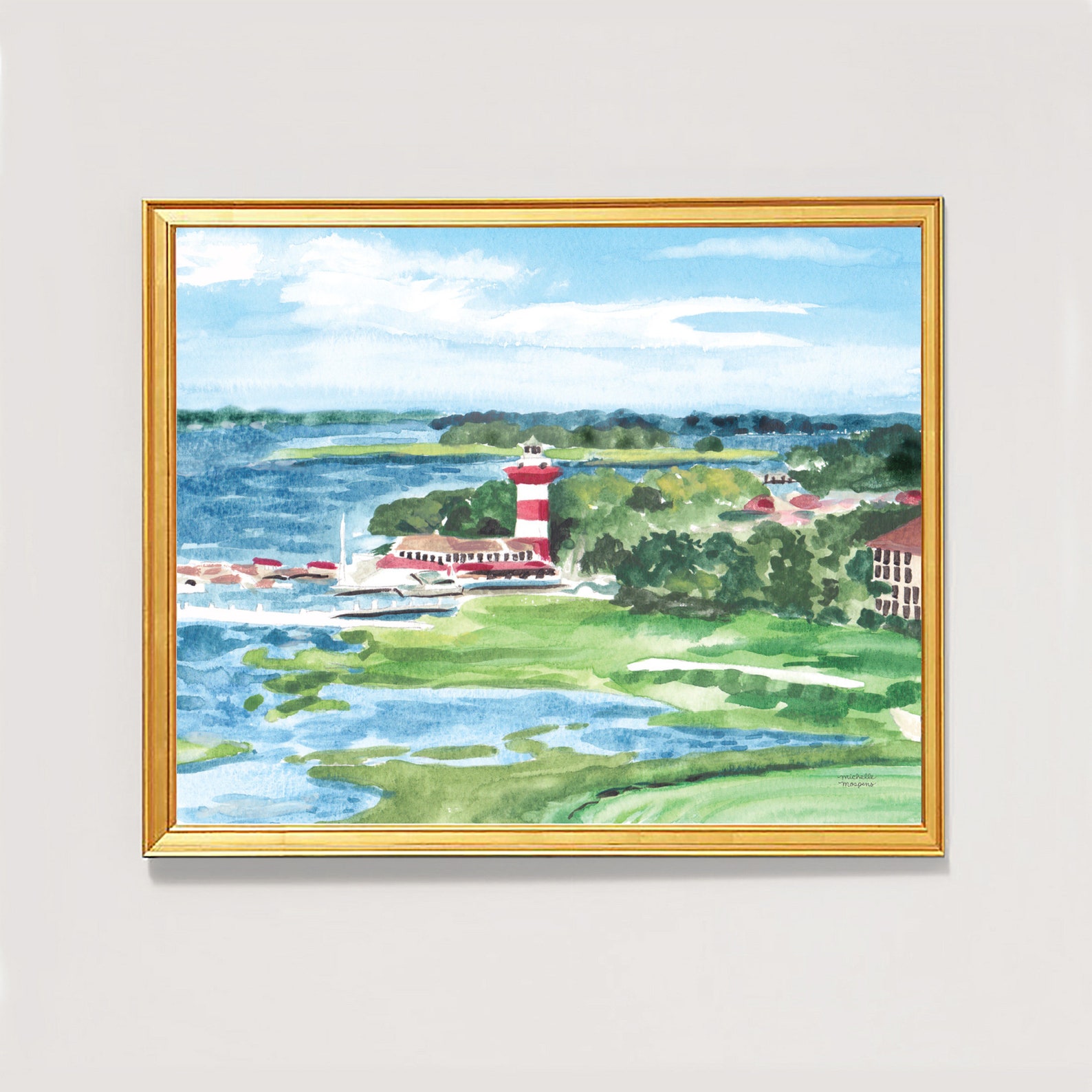 Hilton Head Art / Hilton Head Island Wall Art / Hilton Head Etsy