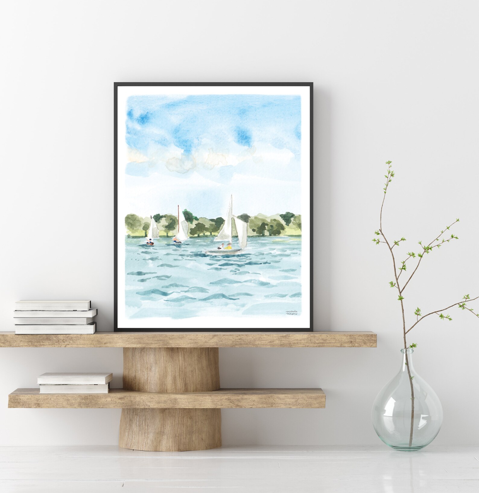 Lake House Wall Art Coastal Wall Art Coastal Art Print Etsy