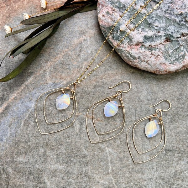 Moonstone Jewelry Etsy UK