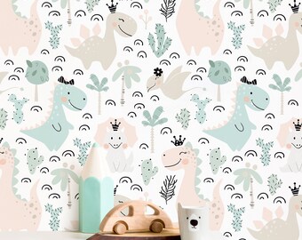 SUPERDANT Watercolor Dragon Wall Stickers - 12 Designs, 96x30cm PVC Peel & Stick Decals For Kids Room, Nursery, Living Room