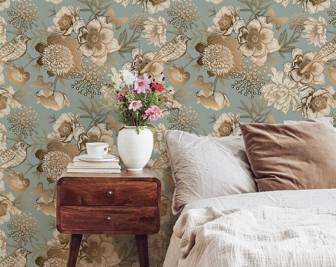 Peel and Stick Removable Wallpapers & Wall by InspiringAbode