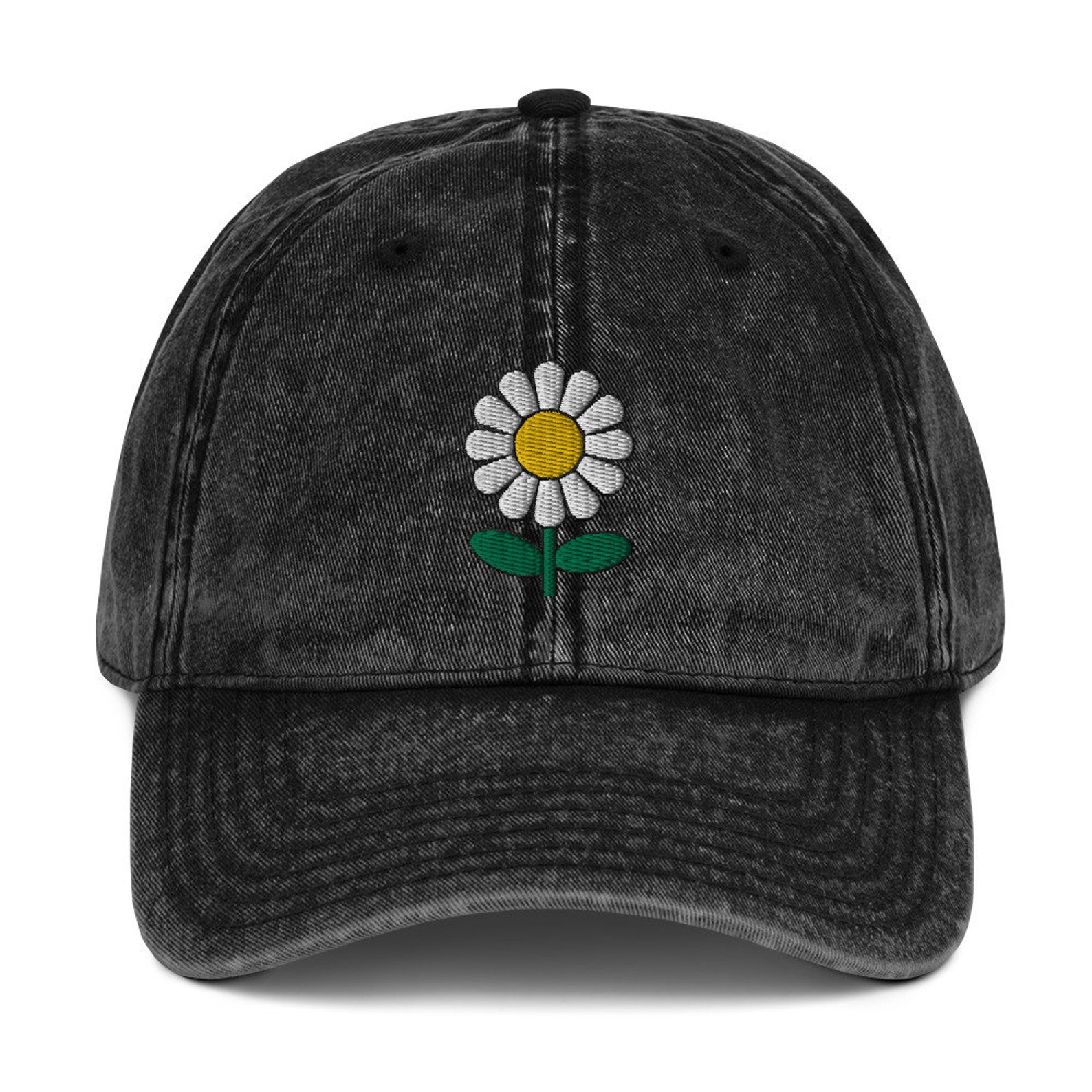 Daisy Vintage Cap Gardening Gifts Daisy Hat Daisy Flower Etsy