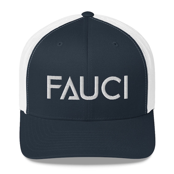 Dr. Fauci Hat, Fauci Hat, Fauci embroidered hat, Fauci Trucker Cap, Gift hat for doctors