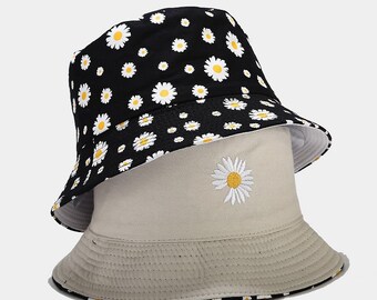 Daisy Bucket Hat Reversible Mother's 