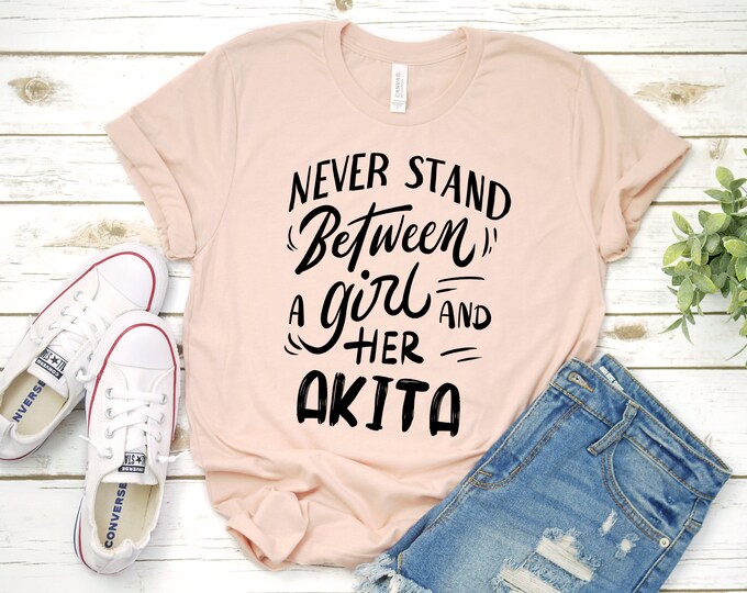 Akita Mom Ou Akita Dad Pour Akita Japonais Ou Akita Américain T-Shirt