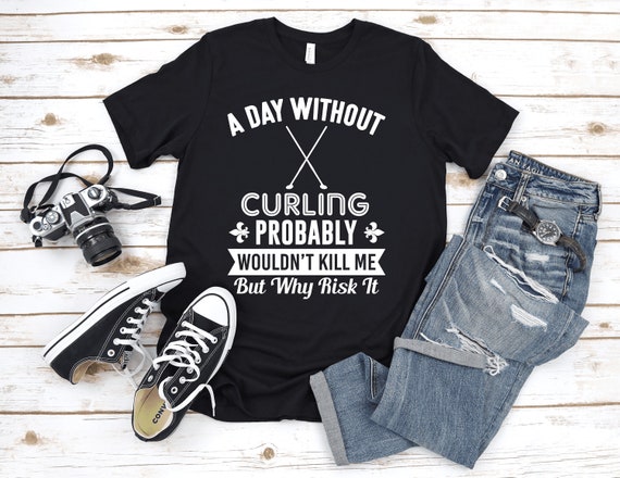 curling t shirts funny