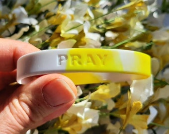 PRAY Silicone Wrist Bracelet