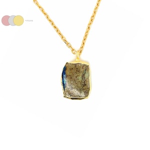 Azurite Malachite Slice Connector Necklace, 14k Gold Filled Layering Choker, Gemstone Slice Necklace, Layering Jewelry, Minimalist Necklace,