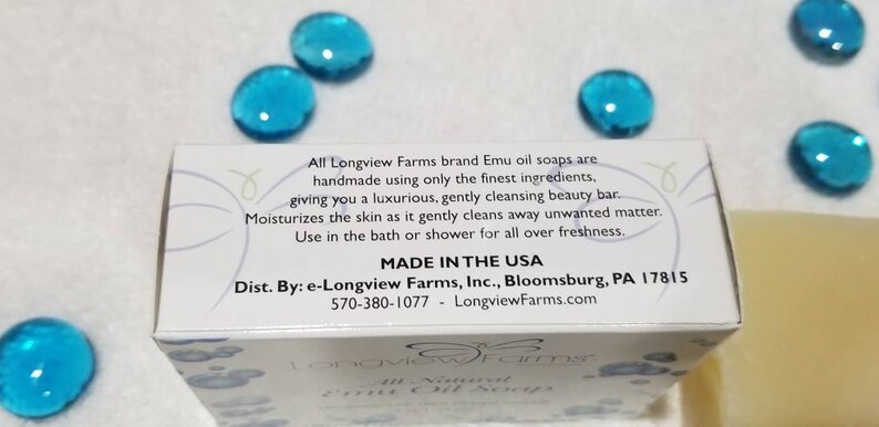 Emu Bar Soap Natural Soap Made With Emu Oil Unscented - Etsy