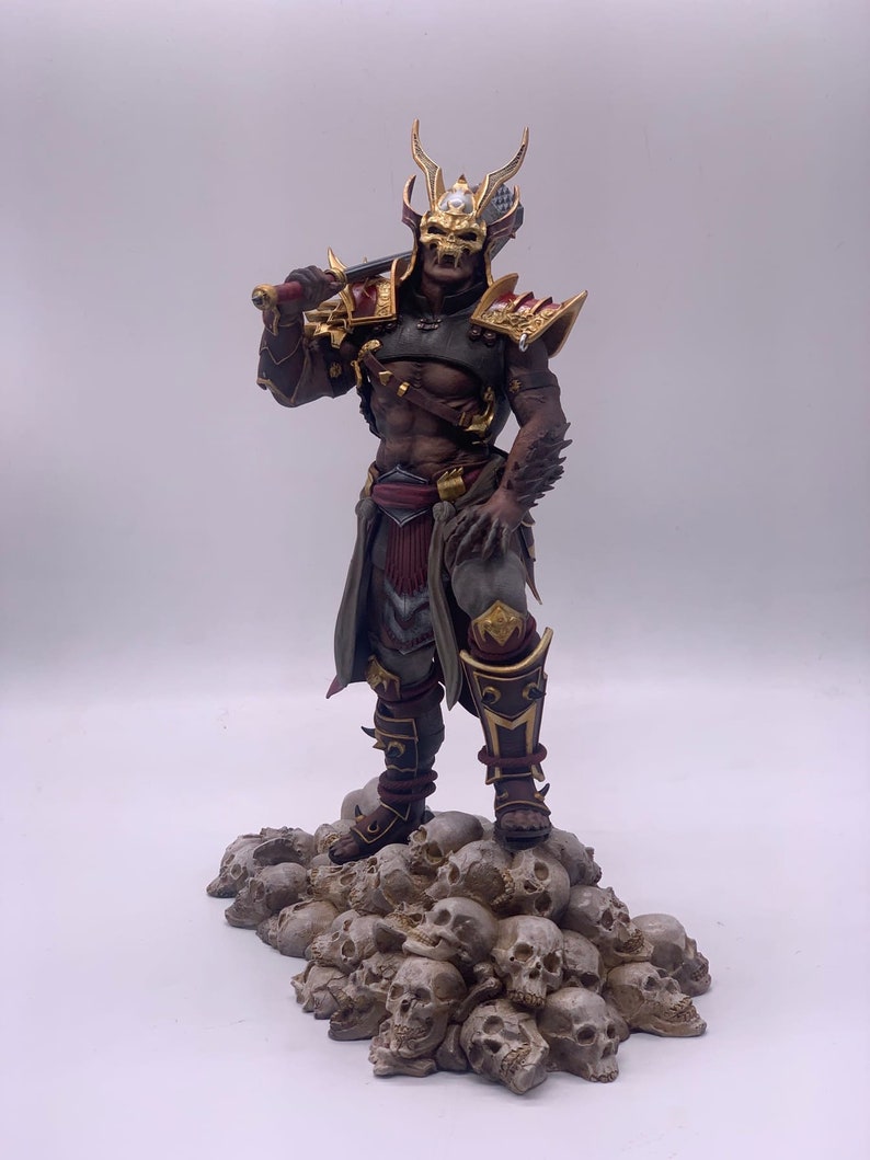 Shao Kahn collectible pro painted figurines gift from game Mortal Kombat 11