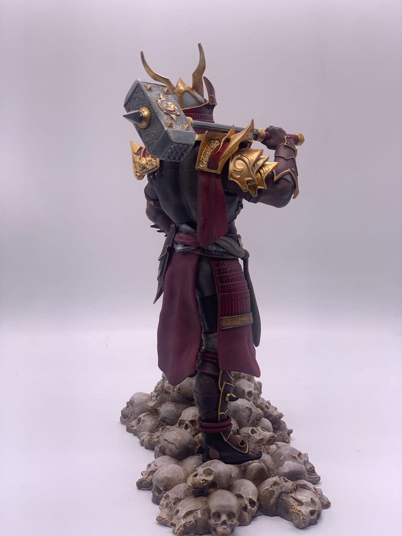 Shao Kahn collectible pro painted figurines gift from game Mortal Kombat 11
