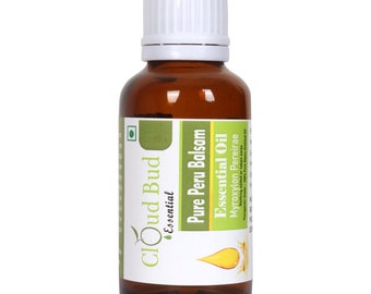 Peru Balsam Oil Pure Peru Balsam etherische olie Myroxylon Pereirae 100% puur en natuurlijk met stoom gedestilleerd therapeutische kwaliteit door Cloud Bud