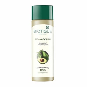 Stress Relief Oil Body Massage Oil Relaxes Muscle Natural Ayurvedic Massage Oil Spa Massage Oil For Body For Skin For Massage By Biotique