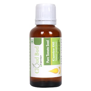 Tomato Seed Oil Pure Tomato Seed Carrier Oil Solanum Lycopersicum 100% Pure and Natural Cold Pressed For Radiant Skin By Cloud Bud
