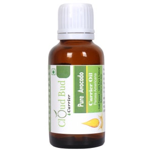Avocado Oil Pure Avocado Carrier Oil Persea Americana 100% Pure and Natural Cold Pressed Moisturizes Skin Heart Health By Cloud Bud