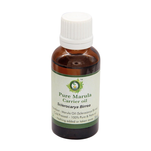 Marula Oil Pure Marula Oil Carrier Oil Sclerocarya Birrea 100% Pure and Natural Cold Pressed Skin Health Heart Health By R V Essential