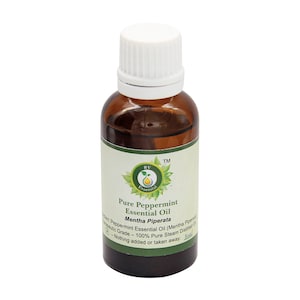 ペパーミントオイル ピュアペパーミントエッセンシャルオイル Mentha Piperata 100% 純粋で天然の蒸気蒸留治療グレード R V Essential