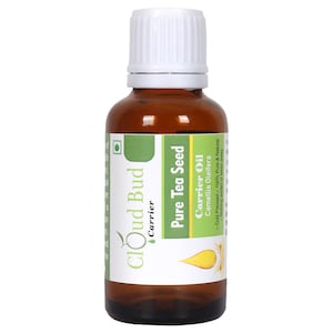 Tea Seed Oil Pure Tea Seed Carrier Oil Camellia Oleifera 100% Pure and Natural Cold Pressed For Great Face Cleanser By Cloud Bud