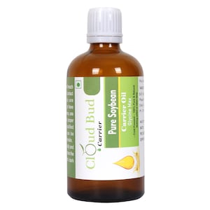 Soybean Oil Pure Soybean Carrier Oil Glycine Max 100% Pure and Natural Cold Pressed Unrefined Stomach and Digestion By Cloud Bud