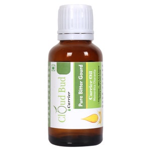Óleo de cabaça amarga Óleo de cabaça amarga puro Momordica Charantia 100% puro e natural prensado a frio para saúde digestiva por Cloud Bud