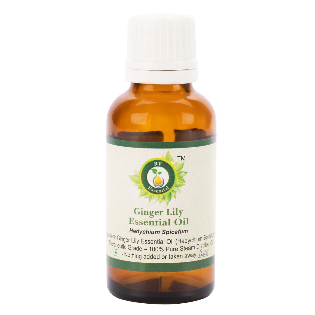 Ginger Lily Oil Pure Ginger Lily Essential Oil Hedychium Spicatum 100 Pure and Natural Steam