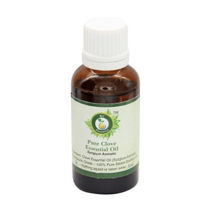 Clove Oil Pure Clove Essential Oil Syzgium Aomatic 100% Pure and Natural Steam Distilled Therapeutic Grade For Toothache By R V Essential
