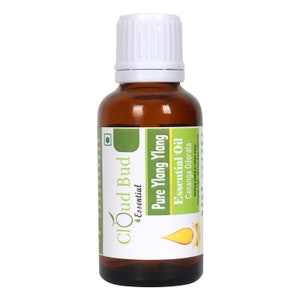Ylang Ylang Oil Pure Ylang Ylang Essential Oil Cananga Odorata 100% Pure and Natural Steam Distilled Therapeutic Grade By Cloud Bud