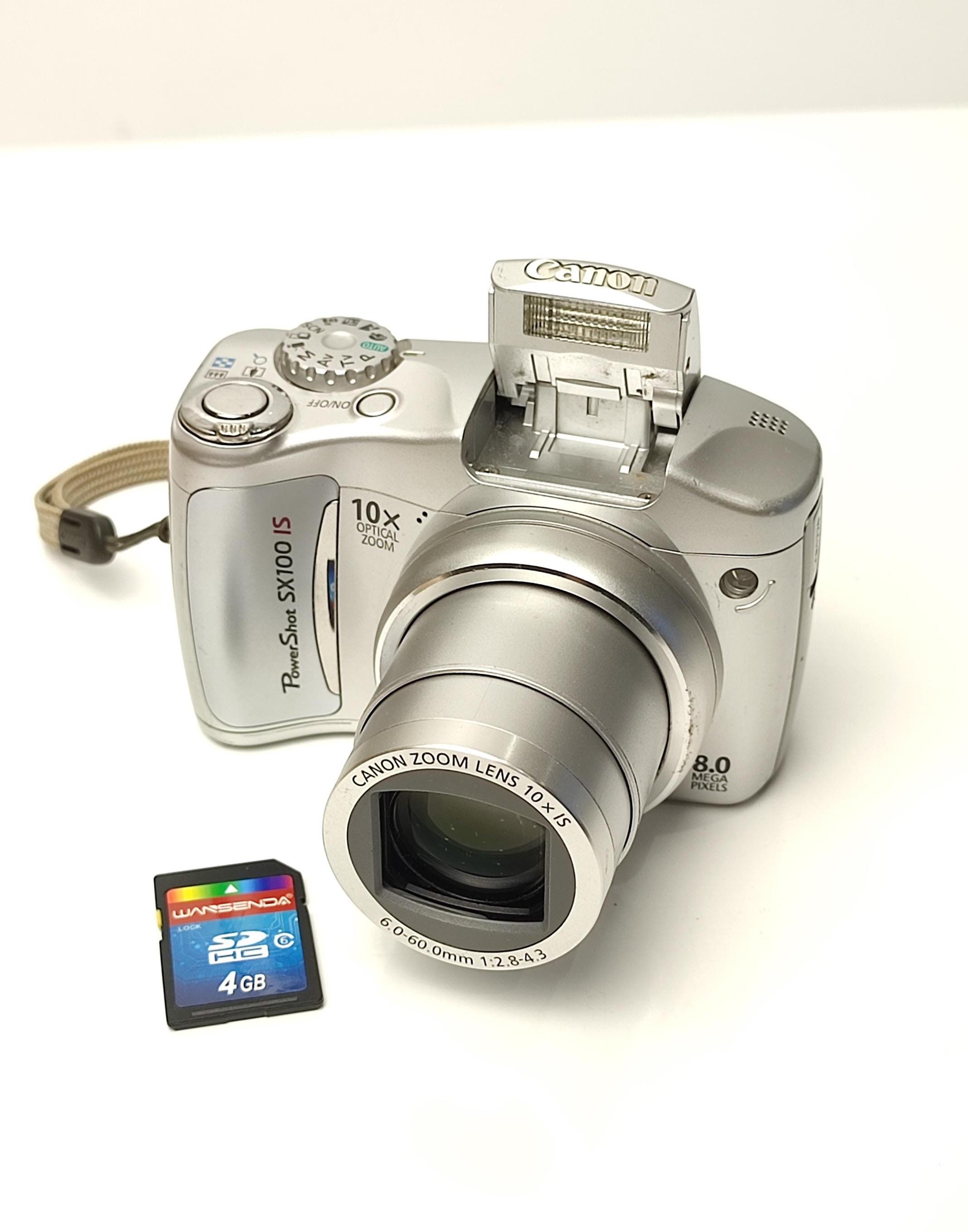 デジタルカメラ Proxy buyers OK Canon PowerShot SX100 IS Canon Powershot SX100 IS Digital Camera 8MP 10x Optical Zoom