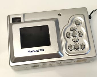 Camera Vivitar Vivicam 3720 3MP Digital Camera - Silver Y2k