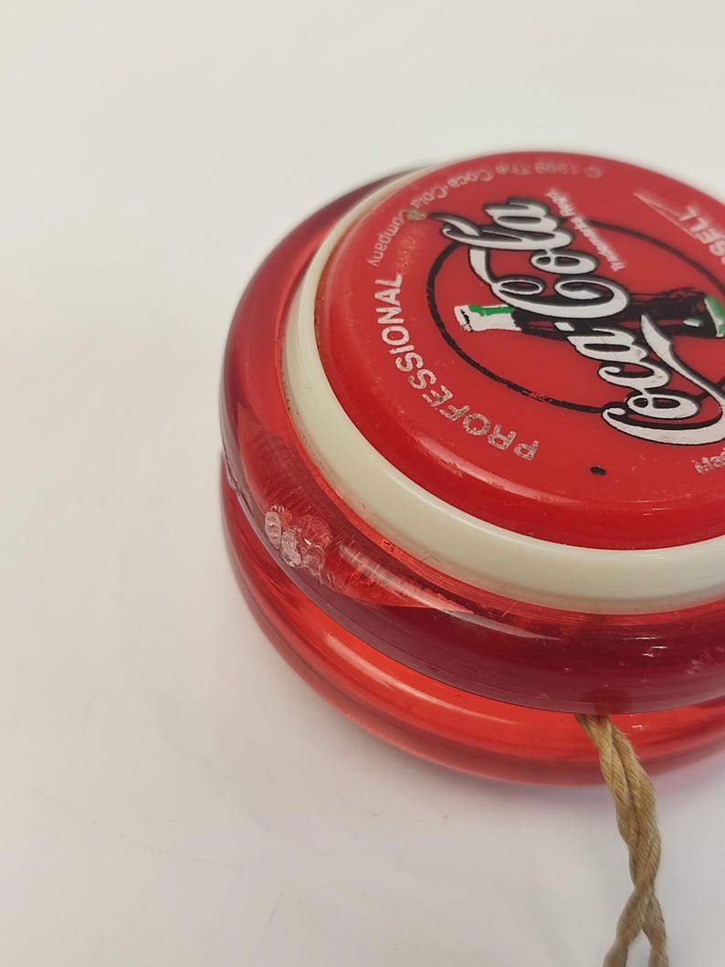 String Coca Vintage Coca Cola Yo Yo 1999 Russell Professional Red Yoyo Original Y2K ...