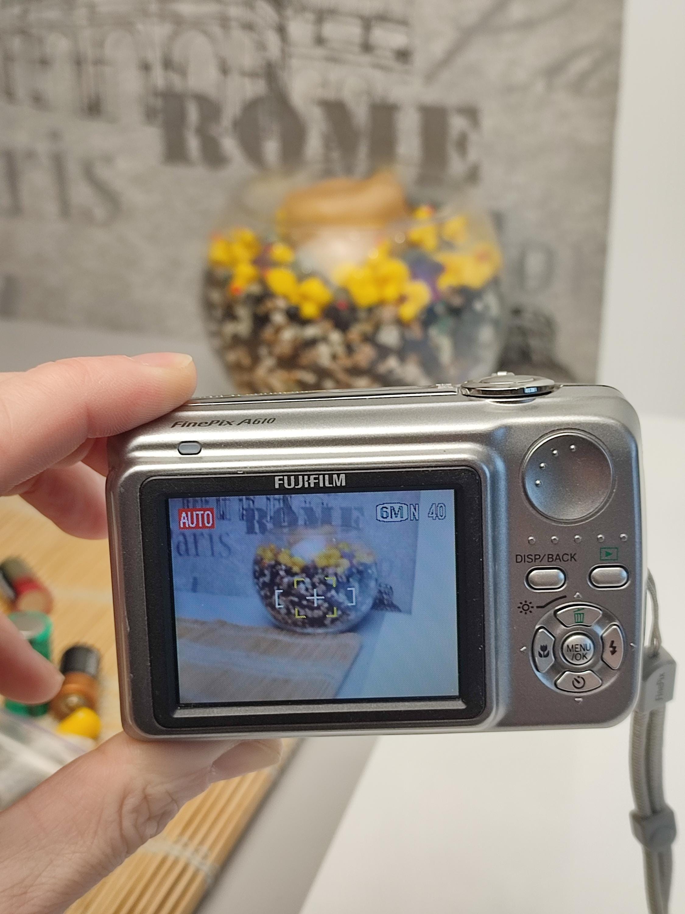 Fujifilm Finepix A610 Digital Camera Y2K 6.3MP Compact Point and