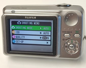 Fujifilm Finepix A610 Digital Camera Y2K 6.3MP Compact Point and