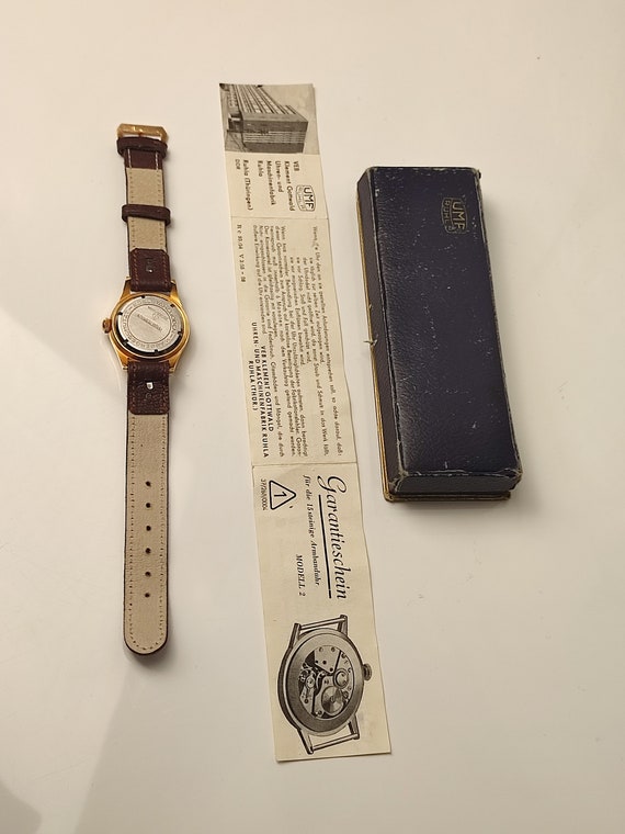 UMF Ruhla Watch 1954 EXC. Mechanical Vintage Watc… - image 10