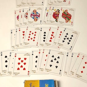 Playing cards Ukraine is united! Souvenir Playing Cards Ukrainian Ai-Petri cognar merch