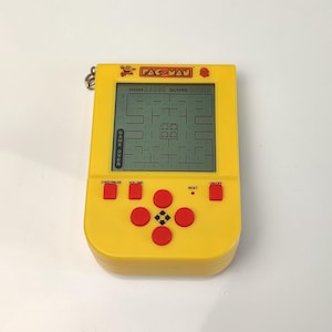 Pac-Man Handheld Pocket Game Retro Style LCD Arcade Game 90s Style Portable Electronic Toy