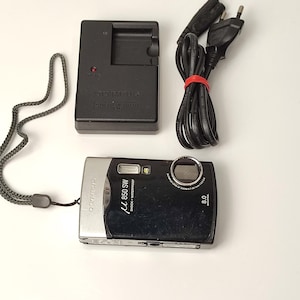 Waterproof Digital Camera OLYMPUS μ 850 sw Working Compact Camera - Digital y2k camera