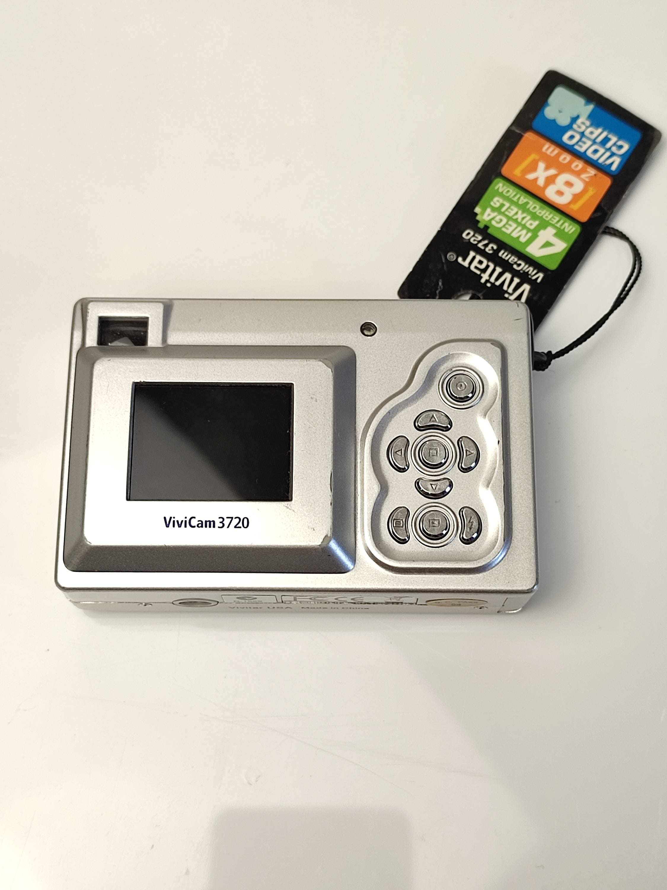 Camera Vivitar Vivicam 3720 3MP Digital Camera - Silver Y2k