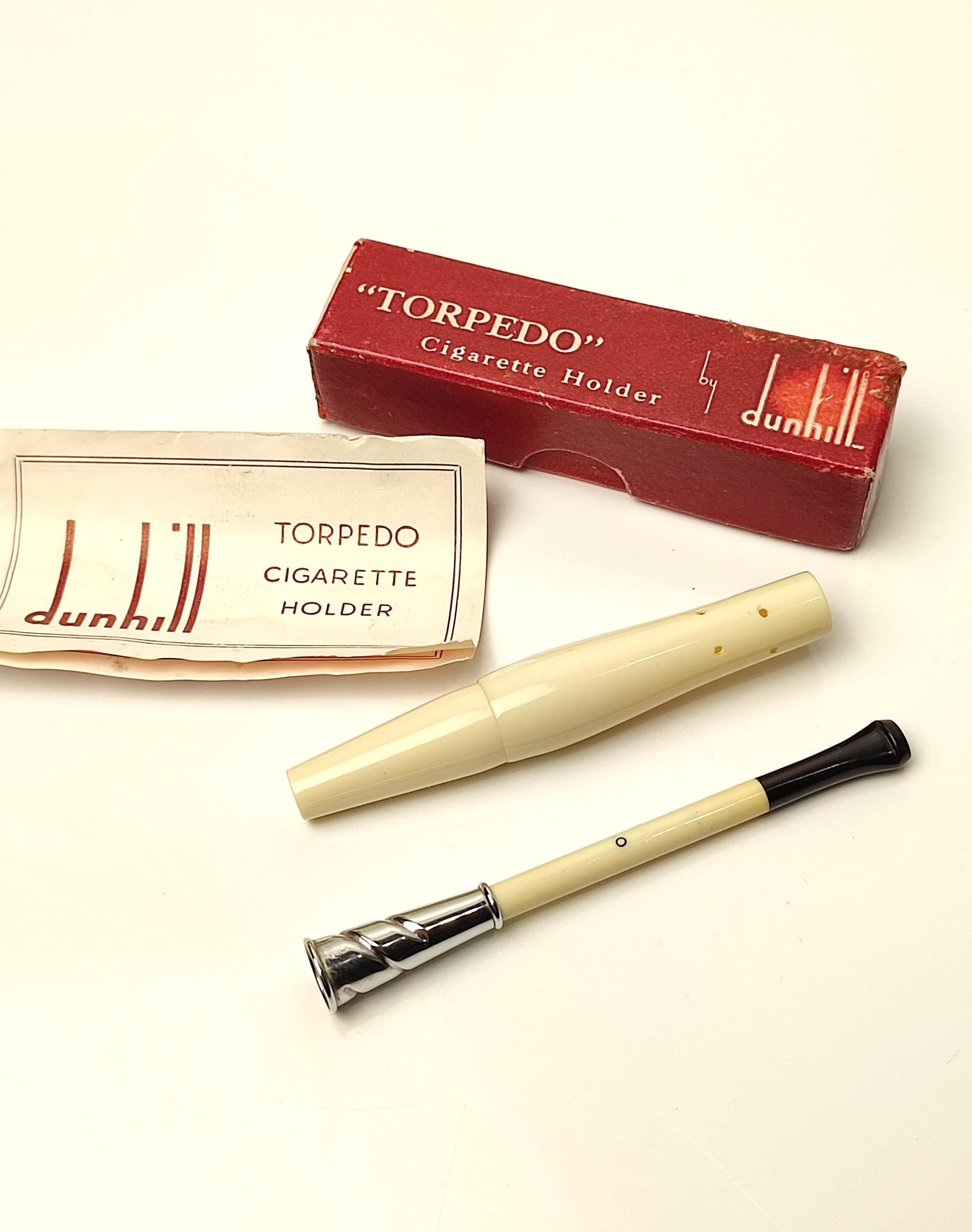 1953 Dunhill De-Nicotea Filter Holder Ad - This Cigarette Holder On United Kingdom | 211470039 Australia