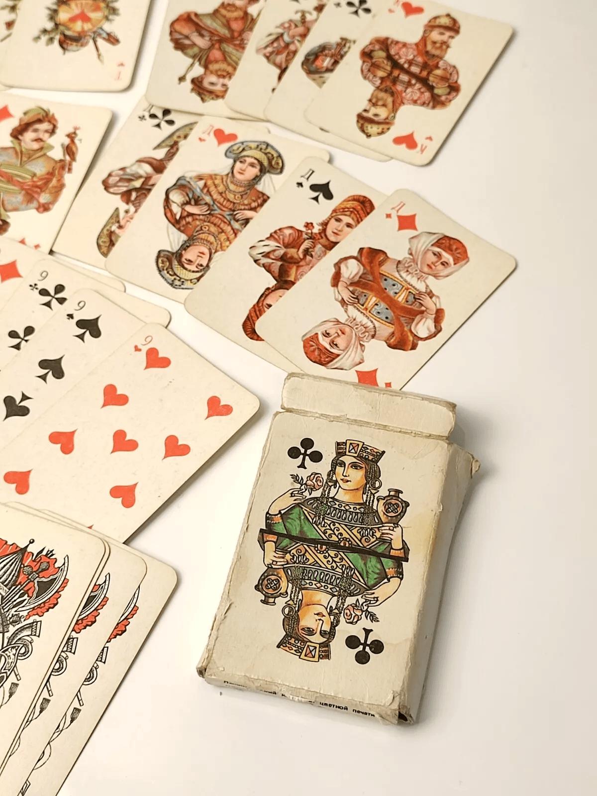 Soviet playing cards - Etsy 日本