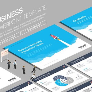 Business PowerPoint sjabloon vol. 08