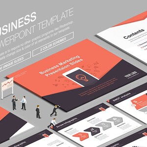 Business PowerPoint-sjabloon vol. 10
